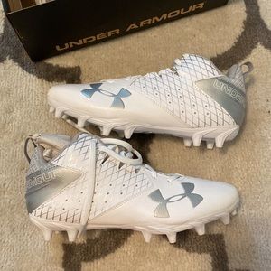 White Under Armour Cleats